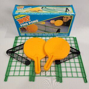 Nerf Vintage 1982 Ping Pong Game by Parker Brothers
